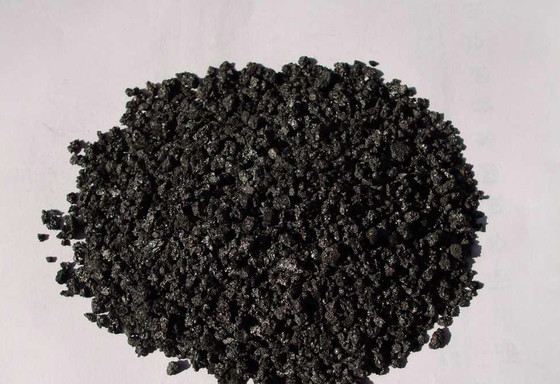 Elettrodo in grafite di cenere GPC 0,7% granulare per le industrie metallurgiche FC98,5%MIN