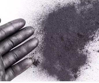 La grafite spolverizza la grafite di elevata purezza 99,99 per l'accumulatore alcalino
