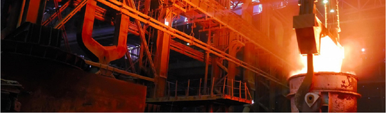 La fonderia utilizza un sollevante di carbonio: GPC con 98,5% di carbonio e basso contenuto di S