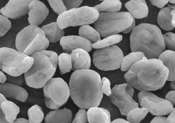 Materiale anodico in grafite naturale ad alta purezza con basso contenuto di ceneri