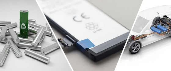 Materiale sferico dell'anodo della grafite di BPP per la batteria al litio