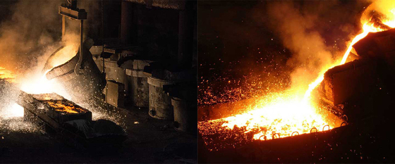 Grafite di elevata purezza di metallurgia 96%